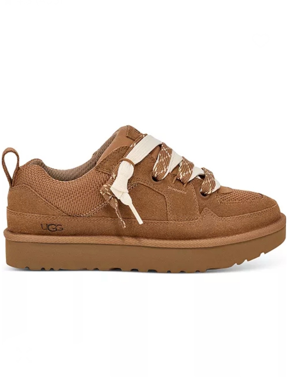 UGG Lo Lowmel Lace Up Chestnut Women’s size 8 NEW!!!